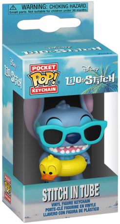 Figurine Funko Pop Lilo et Stitch [Disney] Stitch avec Bouet - Porte-clés