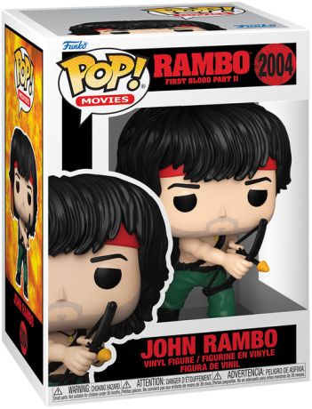 Figurine Funko Pop Rambo #2004 John Rambo avec Arc Explosive