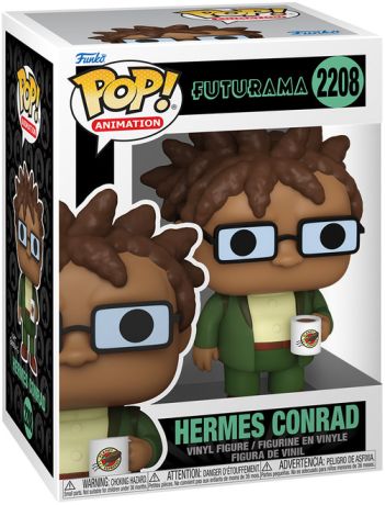 Figurine Funko Pop Futurama #2208 Hermes Conrad