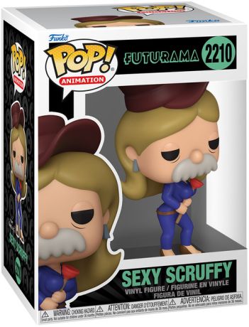 Figurine Funko Pop Futurama #2210 Sexy Scruffy
