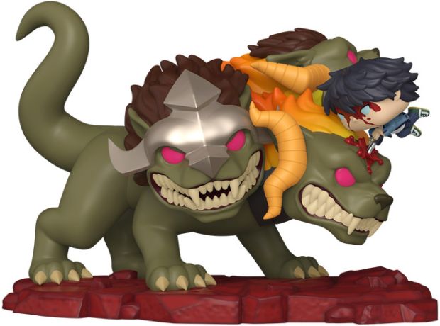 Figurine Funko Pop Solo Leveling #2272 Jinwoo vs Cerberus 