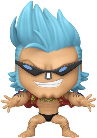 Figurine Funko Pop One Piece #2232 Franky avec Lunettes de Soleil