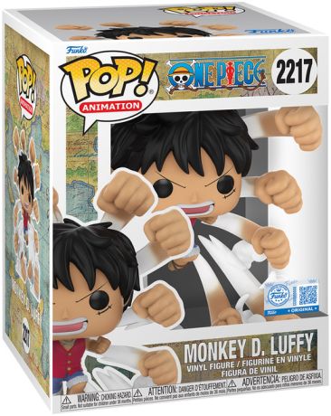 Figurine Funko Pop One Piece #2217 Monkey D. Luffy (Gum Gum Gatling)
