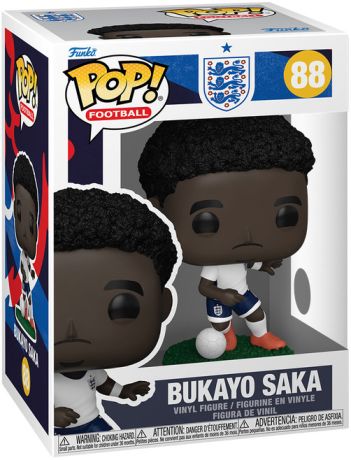 Figurine Funko Pop FIFA / Football #88 Bukayo Saka (Angleterre)