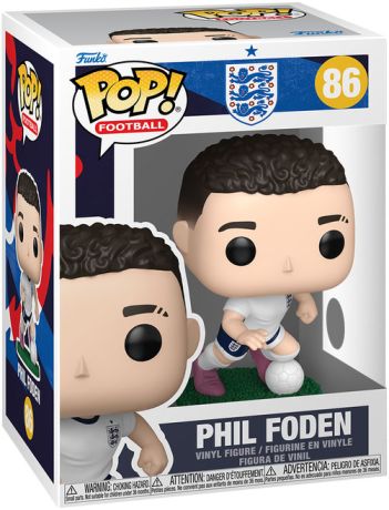 Figurine Funko Pop FIFA / Football #86 Phil Foden (Angleterre)