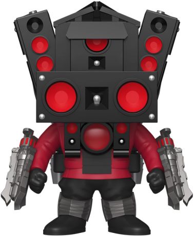 Figurine Funko Pop Skibidi Toilet Titan Speakerman & Parasitic Skibidi Toilet - Bitty Bot