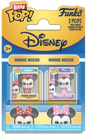 Figurine Funko Pop Mickey Mouse [Disney] Minnie Mouse - Pack Bitty Pop