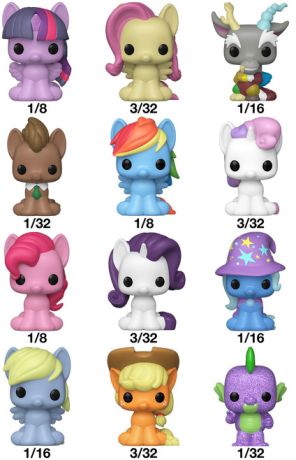 Figurine Funko Pop My Little Pony Boîte Mystère Bitty Pop