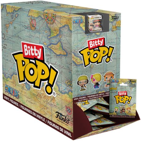 Figurine Funko Pop One Piece Boîte Mystère Bitty Pop