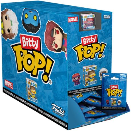 Figurine Funko Pop X-Men [Marvel] Boîte Mystère Bitty Pop