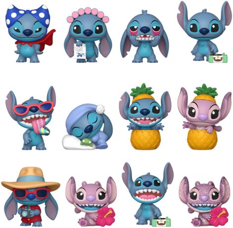 Figurine Funko Mystery Minis Lilo et Stitch [Disney] Stitch & Angel - 12 Figurines