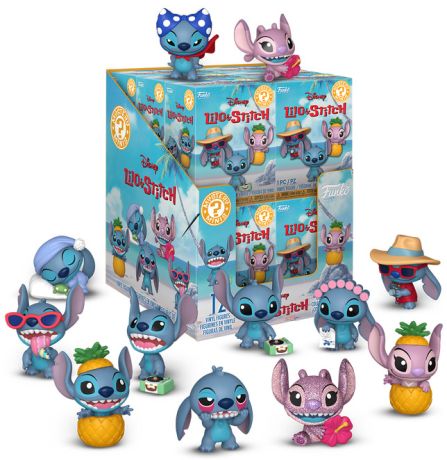 Figurine Funko Mystery Minis Lilo et Stitch [Disney] Stitch & Angel - 12 Figurines