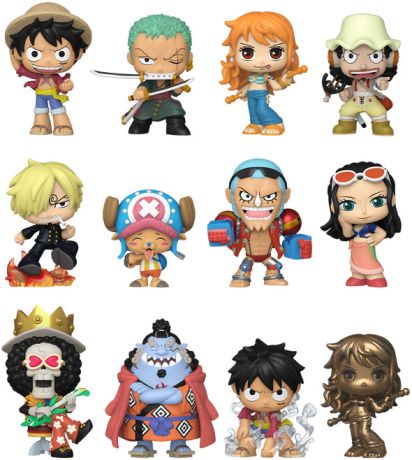 Figurine Funko Mystery Minis One Piece Saga Île des Hommes-Poissons - 12 Figurines