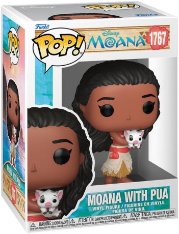 Figurine Funko Pop Vaiana [Disney] #1767 Vaiana avec Pua