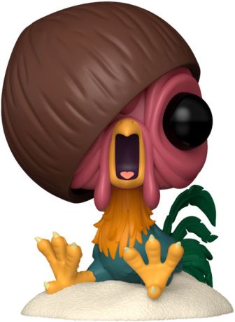 Figurine Funko Pop Vaiana [Disney] #1768 Hei Hei avec Noix de Coco