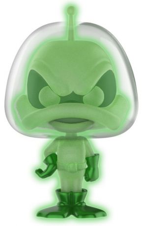 Figurine Funko Pop Looney Tunes #127 Duck Dodgers - Vert - Brillant dans le noir