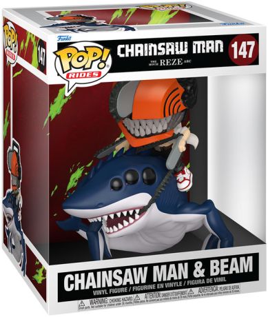 Figurine Funko Pop Chainsaw Man #147 Chainsaw Man & Beam