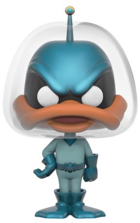 Figurine Funko Pop Looney Tunes #127 Duck Dodgers - Métallique