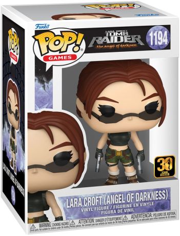 Figurine Funko Pop Tomb Raider #1194 Lara Croft (L'Ange des ténèbres)