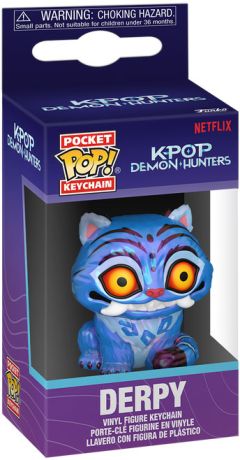 Figurine Funko Pop KPop Demon Hunters Derpy - Porte-clés