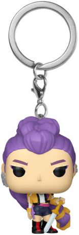 Figurine Funko Pop KPop Demon Hunters Rumi - Porte-clés