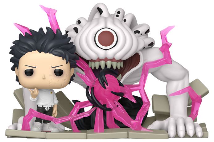 Figurine Funko Pop Jujutsu Kaisen #2321 Rika & Yuta Okkotsu - Glow in the Dark