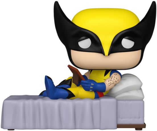 Figurine Funko Pop Marvel Comics Wolverine dans le lit (Meme)