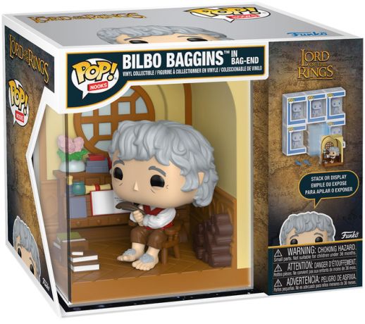 Figurine Funko Pop Le Seigneur des Anneaux Bilbon Sacquet - Book Nook