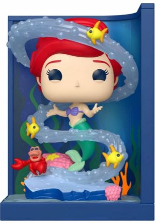 Figurine Funko Pop La Petite Sirène [Disney] Ariel sous l'océan - Book Nook