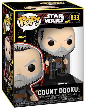 Figurine Funko Pop Star Wars Retro Series #833 Count Dooku