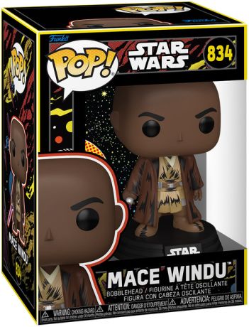Figurine Funko Pop Star Wars Retro Series #834 Mace Windu