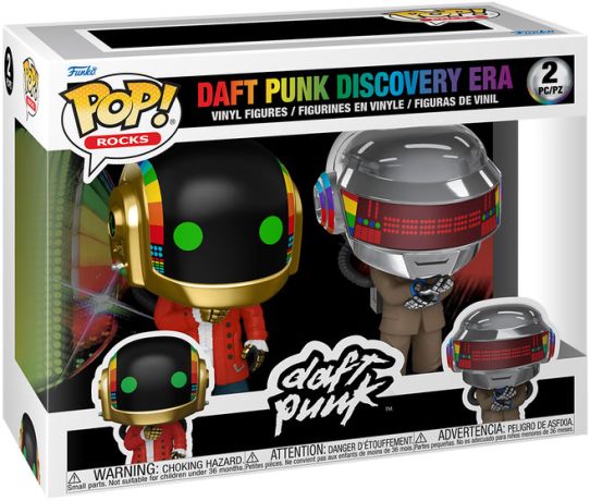 Figurine Funko Pop Daft Punk Daft Punk Discovery Era - Pack