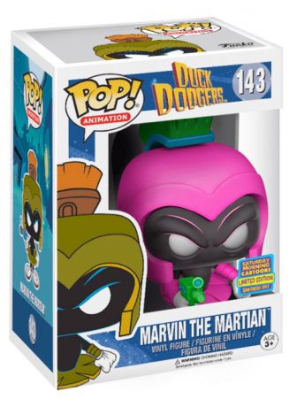 Figurine Funko Pop Looney Tunes #143 Marvin le Martien - Rose