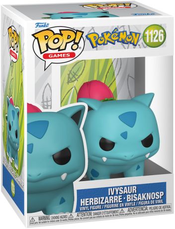 Figurine Funko Pop Pokémon #1126 Ivysaur - Herbizarre - Bisaknosp