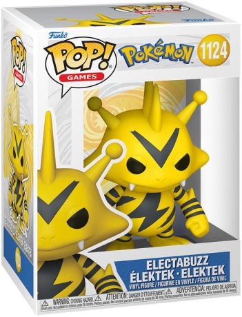 Figurine Funko Pop Pokémon #1124 Electabuzz - Élektek - Elektek