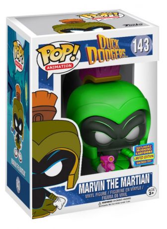 Figurine Funko Pop Looney Tunes #143 Marvin le Martien - Vert