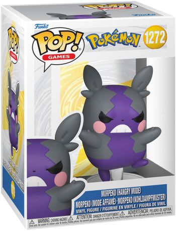 Figurine Funko Pop Pokémon Morpeko (affamé)