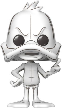 Figurine Funko Pop Looney Tunes #2011 Daffy Duck - Esquisse