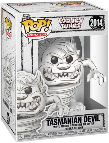 Figurine Funko Pop Looney Tunes #2014 Diable de Tasmanie - Esquisse