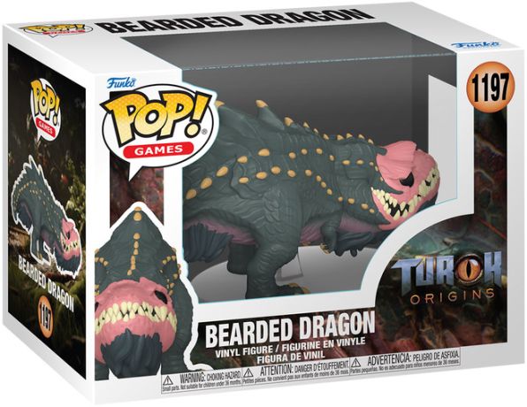 Figurine Funko Pop Turok origins #1197 Dragon barbu