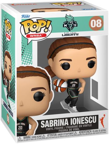 Figurine Funko Pop WNBA #08 Sabrina Ionescu