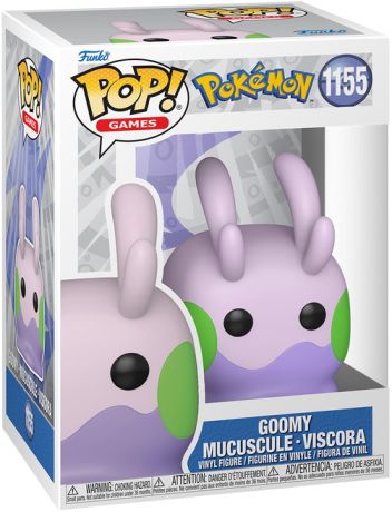 Figurine Funko Pop Pokémon #1155 Goomy - Mucuscule - Viscora