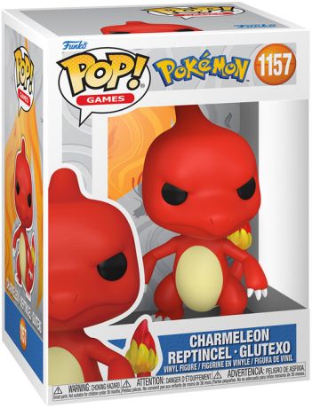 Figurine Funko Pop Pokémon #1157 Charmeleon - Reptincel - Glutexo