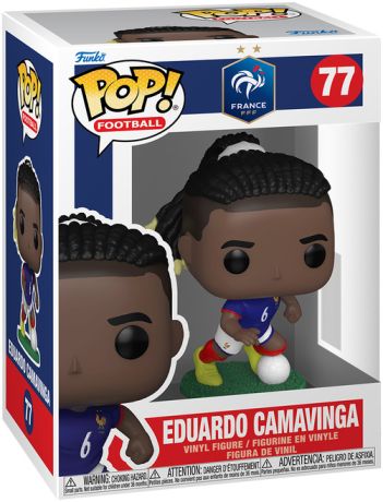 Figurine Funko Pop FIFA / Football #77 Eduardo Camavinga (Equipe de France)
