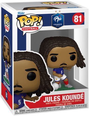 Figurine Funko Pop FIFA / Football #81 Jules Koundé (Equipe de France)