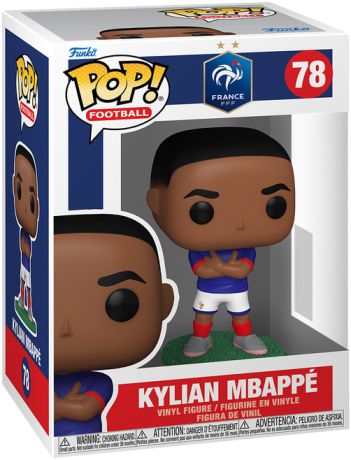 Figurine Funko Pop FIFA / Football #78 Kylian Mbappé (Equipe de France)