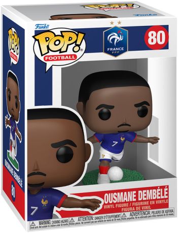 Figurine Funko Pop FIFA / Football #80 Ousmane Dembélé (Equipe de France)