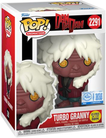Figurine Funko Pop Dan Da Dan #2291 Turbo Granny - Glow in the Dark