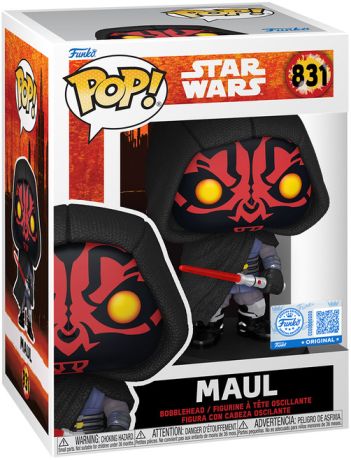 Figurine Funko Pop Star Wars : Maul : Seigneur de l'ombre #831 Maul