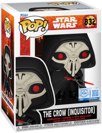 Figurine Funko Pop Star Wars : Maul : Seigneur de l'ombre #832 The Crow (Inquisitor)